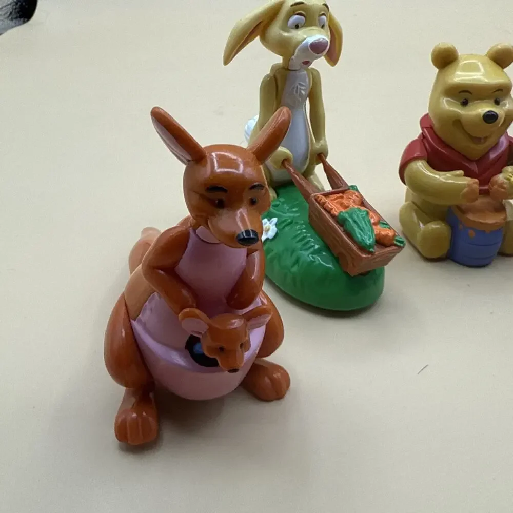 Disney Winnie the Pooh Lot Action Pullback Tiger Rabbit Tigger Eeyore Piglet